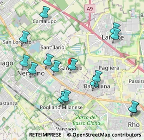 Mappa Via Isonzo, 20014 Milano MI, Italia (2.284)