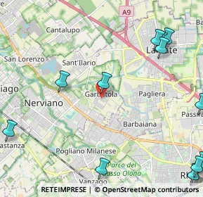 Mappa Via Isonzo, 20014 Milano MI, Italia (3.26615)