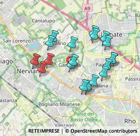 Mappa Via Isonzo, 20014 Milano MI, Italia (1.6425)