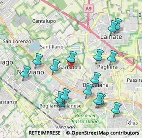 Mappa Via Isonzo, 20014 Milano MI, Italia (2.1175)