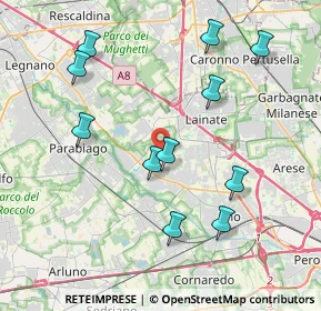 Mappa Via Isonzo, 20014 Milano MI, Italia (4.13455)