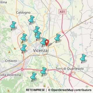 Mappa Via Giovanni Battista Quadri, 36100 Vicenza VI, Italia (4.42636)