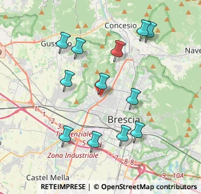 Mappa Via degli Stampatori, 25127 Brescia BS, Italia (3.75)