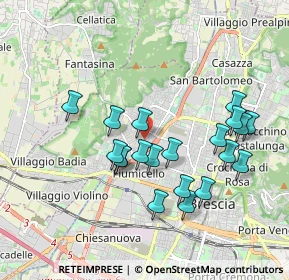 Mappa Via degli Stampatori, 25127 Brescia BS, Italia (1.7715)