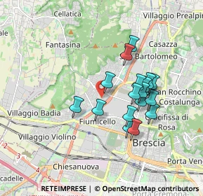 Mappa Via degli Stampatori, 25127 Brescia BS, Italia (1.49118)