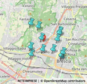 Mappa Via degli Stampatori, 25127 Brescia BS, Italia (1.50077)
