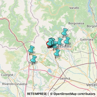 Mappa Via alle Querce, 13897 Occhieppo Inferiore BI, Italia (7.03909)