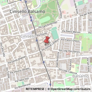 Mappa Via Giosuè Carducci, 5, 20092 Cinisello Balsamo, Milano (Lombardia)