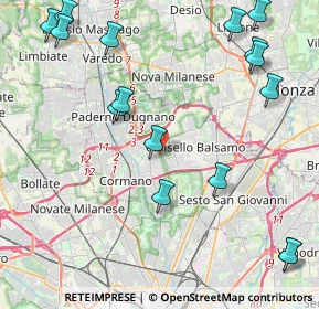 Mappa Via Previdenza, 20095 Cusano Milanino MI, Italia (5.5)