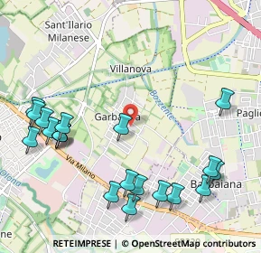 Mappa Via Isonzo, 20014 Nerviano MI, Italia (1.269)