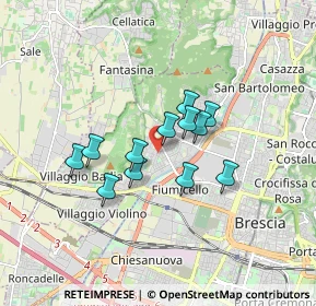 Mappa Via Giovanni Paoli, 25127 Brescia BS, Italia (1.2325)