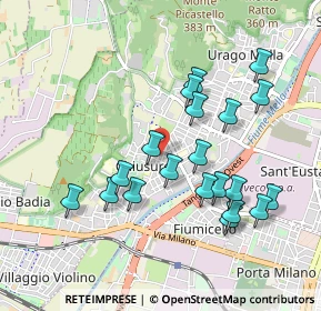 Mappa Via Giovanni Paoli, 25127 Brescia BS, Italia (0.92)