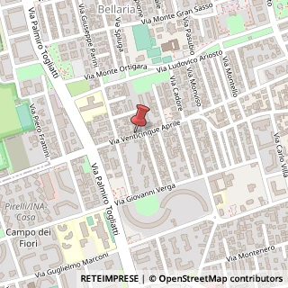 Mappa Via XXV Aprile, 152, 20092 Cinisello Balsamo, Milano (Lombardia)