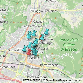 Mappa Via Marcantonio Ducco, 25125 Brescia BS, Italia (1.328)