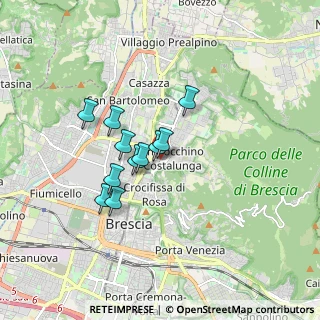 Mappa Via Marcantonio Ducco, 25125 Brescia BS, Italia (1.26727)