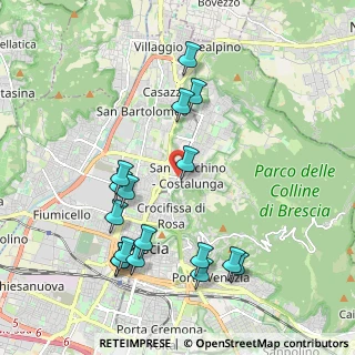 Mappa Via Marcantonio Ducco, 25125 Brescia BS, Italia (2.14059)