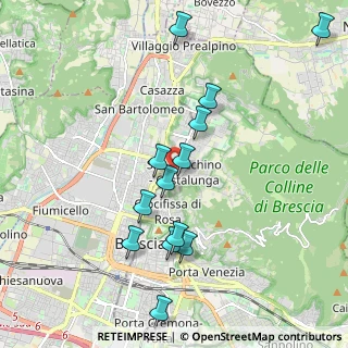 Mappa Via Marcantonio Ducco, 25125 Brescia BS, Italia (1.99538)