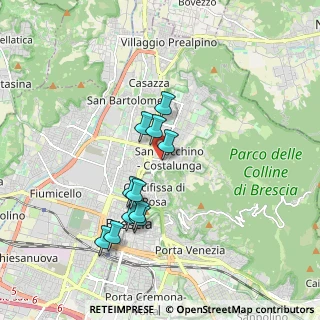 Mappa Via Marcantonio Ducco, 25125 Brescia BS, Italia (1.58818)