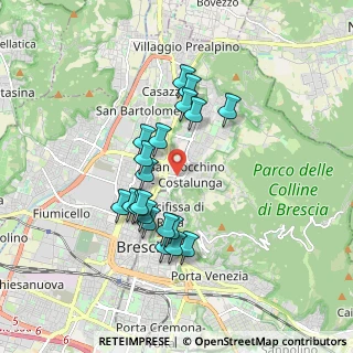 Mappa Via Marcantonio Ducco, 25125 Brescia BS, Italia (1.5575)