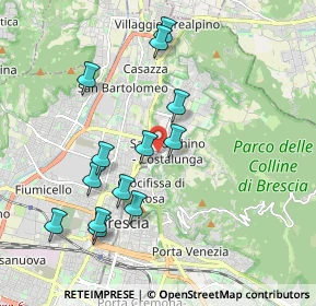 Mappa Via Marcantonio Ducco, 25125 Brescia BS, Italia (1.91462)