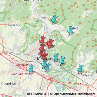 Mappa Via Marcantonio Ducco, 25125 Brescia BS, Italia (3.36692)