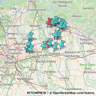 Mappa Via Dante Alighieri, 24045 Fara Gera d'Adda BG, Italia (12.473)