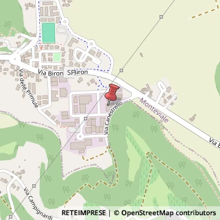 Mappa Via Canestrello, 2, 36050 Monteviale, Vicenza (Veneto)