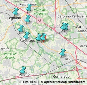 Mappa Via Amilcare Ponchielli, 20014 Nerviano MI, Italia (4.14273)