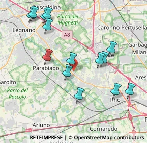 Mappa Via Amilcare Ponchielli, 20014 Nerviano MI, Italia (4.26857)