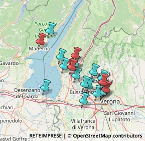 Mappa Via Comboni, 37010 Affi VR, Italia (11.5455)