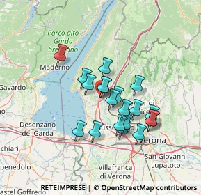 Mappa Via Comboni, 37010 Affi VR, Italia (10.9445)