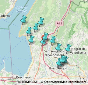 Mappa Via Comboni, 37010 Affi VR, Italia (6.82)
