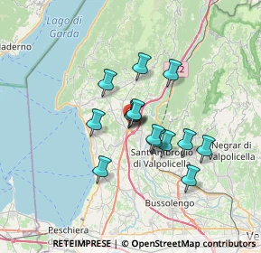 Mappa Via Comboni, 37010 Affi VR, Italia (5.03714)