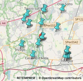 Mappa Via Papa Giovanni Paolo II, 24045 Fara Gera d'Adda BG, Italia (4.03)
