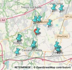 Mappa Via Papa Giovanni Paolo II, 24045 Fara Gera d'Adda BG, Italia (4.23643)