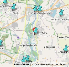 Mappa Via Papa Giovanni Paolo II, 24045 Fara Gera d'Adda BG, Italia (3.30154)