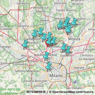 Mappa SP 44, 20037 Paderno Dugnano MI (6.32588)