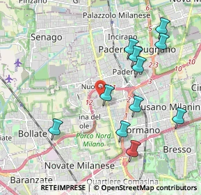 Mappa SP 44, 20037 Paderno Dugnano MI (2.09182)
