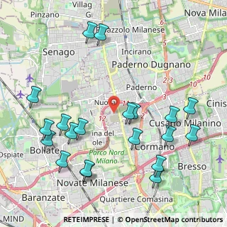 Mappa SP 44, 20037 Paderno Dugnano MI (2.427)