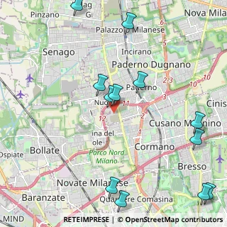 Mappa SP 44, 20037 Paderno Dugnano MI (2.725)