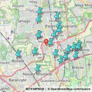 Mappa SP 44, 20037 Paderno Dugnano MI (2.02)