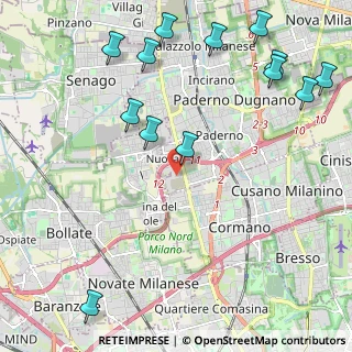 Mappa SP 44, 20037 Paderno Dugnano MI (2.79231)