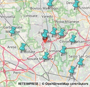 Mappa SP 44, 20037 Paderno Dugnano MI (4.24846)