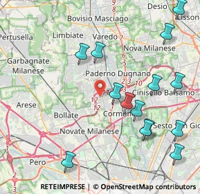 Mappa SP 44, 20037 Paderno Dugnano MI (4.80214)