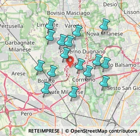 Mappa SP 44, 20037 Paderno Dugnano MI (3.12188)