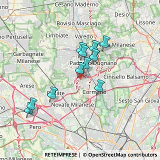 Mappa SP 44, 20037 Paderno Dugnano MI (3.11545)