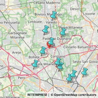 Mappa SP 44, 20037 Paderno Dugnano MI (4.20636)