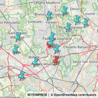 Mappa SP 44, 20037 Paderno Dugnano MI (4.49308)
