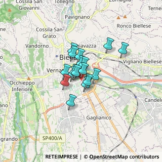 Mappa Piazza Adua, 13900 Biella BI, Italia (0.92412)