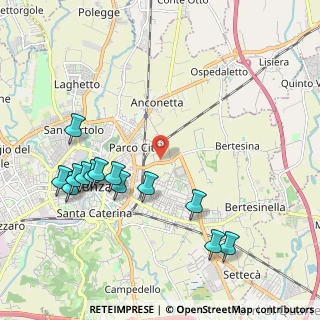 Mappa Strada di Bertesina, 36100 Vicenza VI, Italia (2.28538)